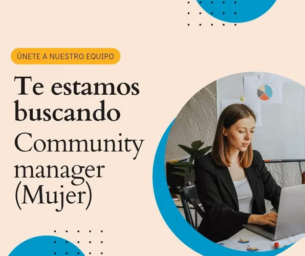 Community manager (Mujer)