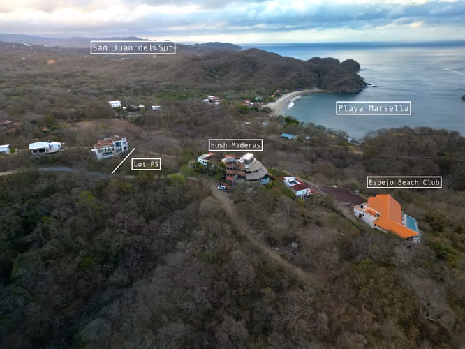 Prime Ridge Lot with Ocean Views of Playa Maderas   Playa Marsella San Juan del Sur, Nicaragua - Imagen 1