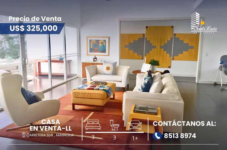 Casa Moderna en Venta en Condominio Privado - LL