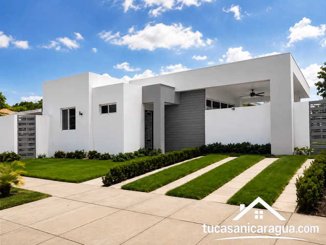 Rento casa moderna de una planta en condominio - Imagen 7