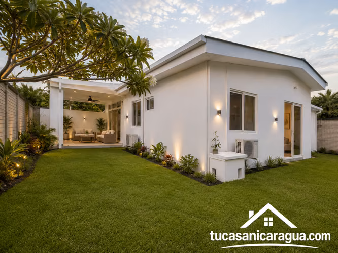 Rento casa moderna de una planta en condominio - Imagen 3