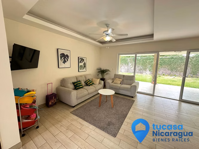 Rento casa amueblada en santo domingo managua - Imagen 11