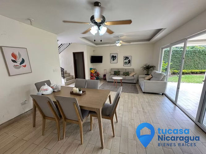 Rento casa amueblada en santo domingo managua - Imagen 9