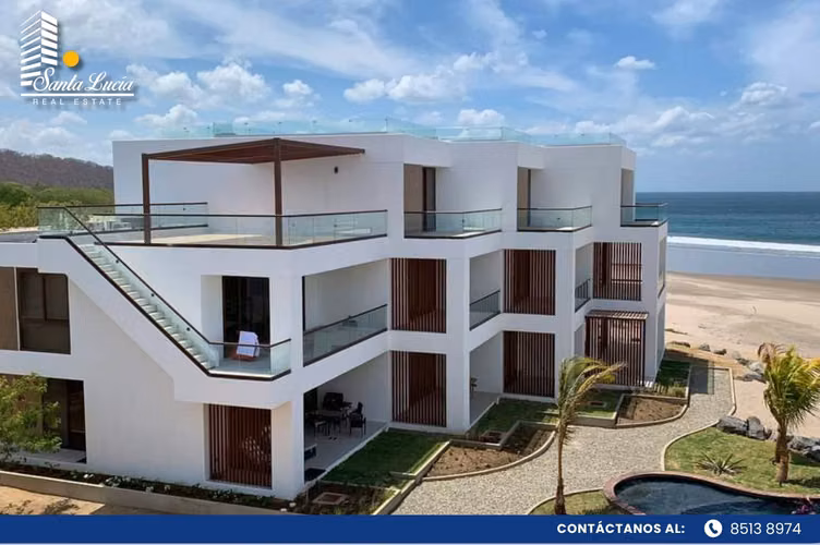 Apartamento en Venta Frente al Mar en Tola, Rivas - LL