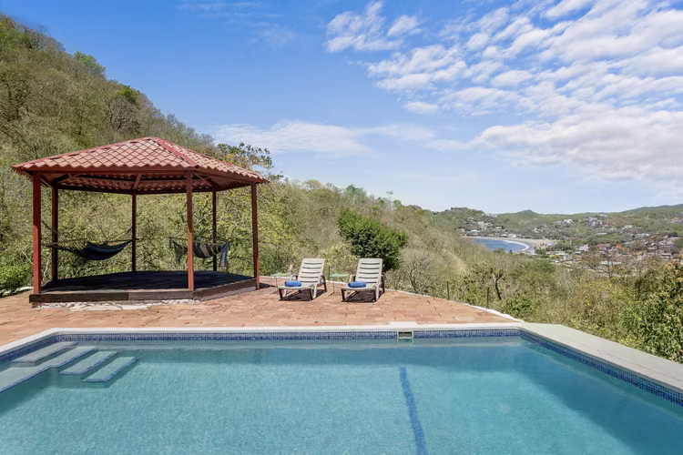 House for Sale in San Juan del Sur with Pool and Town Views