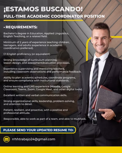 Coordinador de Inglés