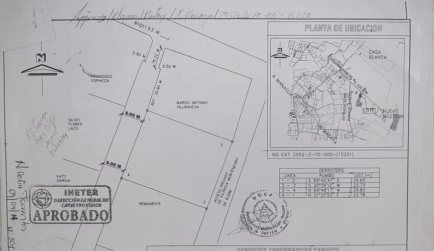 VENTA DE LOTE DE TERRENO CERRADO EN LOS MADRIGALES,CAMINO A MILLENIUN, VERACRUZ. JO - Imagen 1