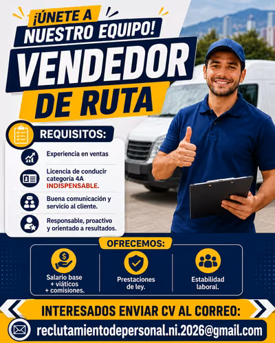 VENDEDOR DE RUTA