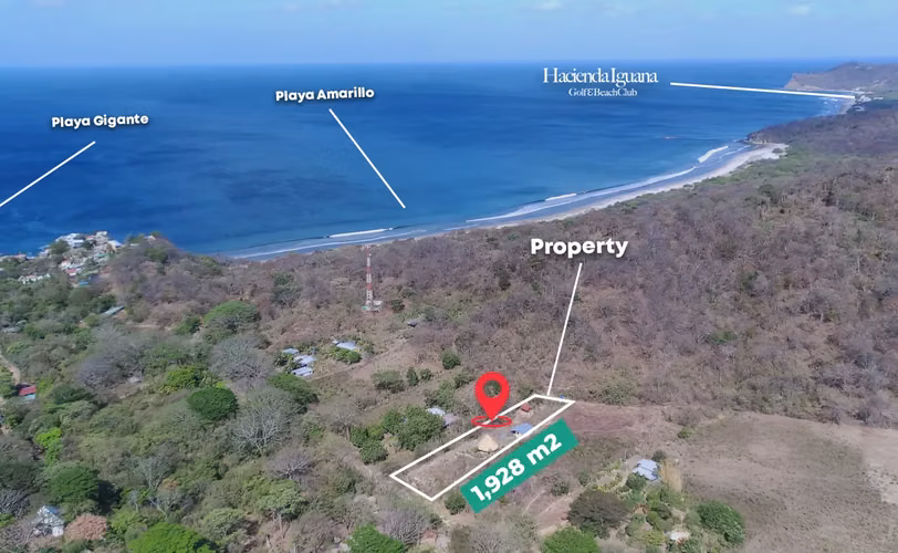Surf Friendly Titled Home Near Playa Amarillo and Playa Gigante