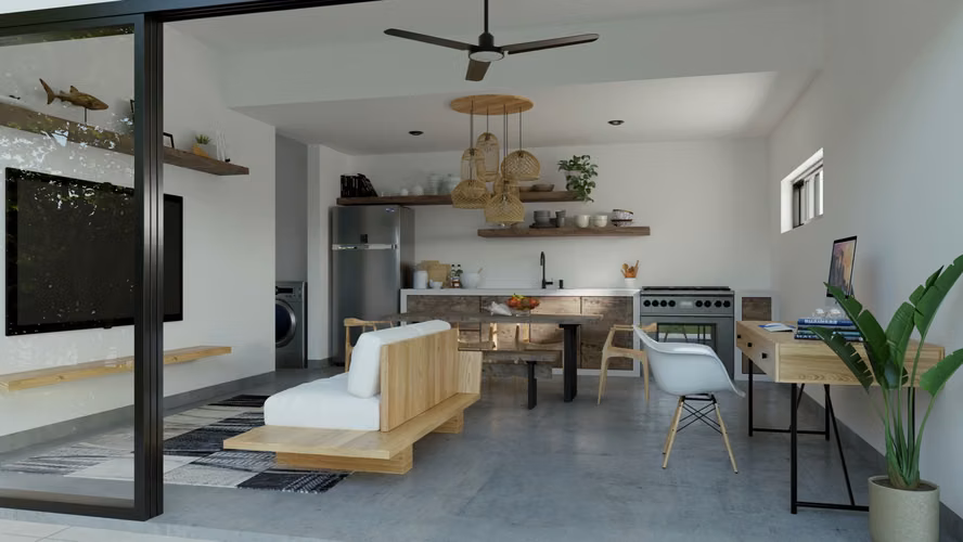 Modern Casitas for Remote Living in Guasacate, Nicaragua,ESC Community.