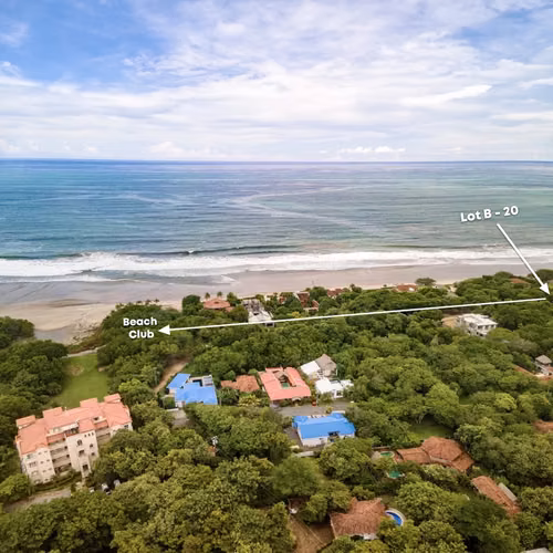 Exceptional Beach Lot in Hacienda Iguana, Nicaragua   B 20