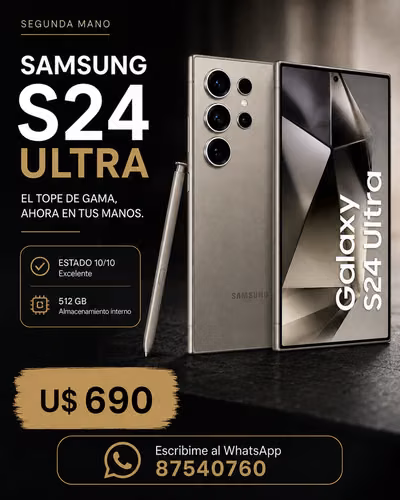 Vendo teléfono en excelente condiciones Samsung Galaxy s24 Ultra 512 de memoria interna - Imagen 2