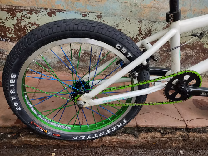 Bicicleta Super Pro #20 ( Frente Liso, Bielas, Doble Masa Casett ) - Imagen 8