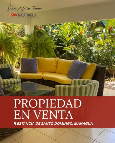 ¡En venta! Amplia propiedad en Estancia de Santo Domingo, Managua.
