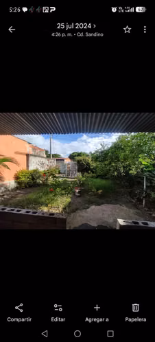 Land with construction