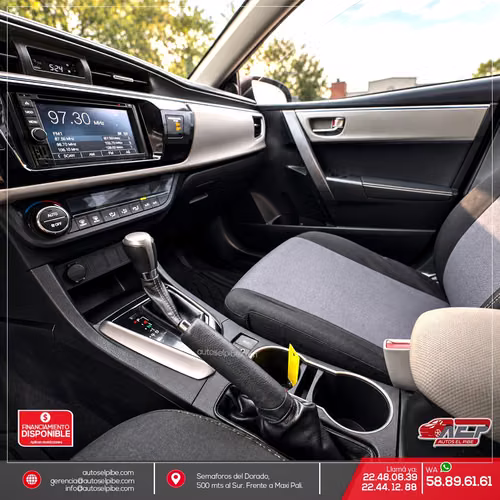 COROLLA 2016 AUTOMÁTICO JAPONES UNICO DUEÑO - Imagen 4