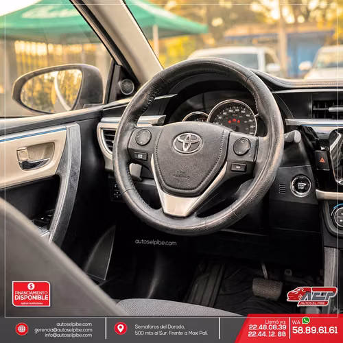 COROLLA 2016 AUTOMÁTICO JAPONES UNICO DUEÑO - Imagen 6