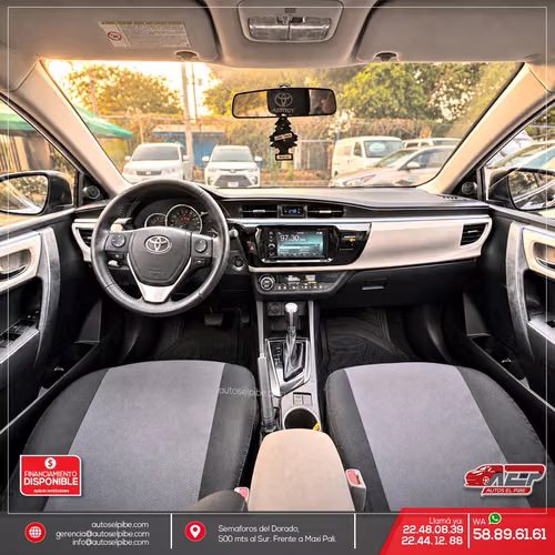 COROLLA 2016 AUTOMÁTICO JAPONES UNICO DUEÑO - Imagen 7