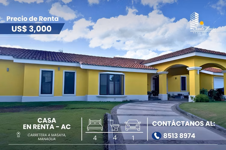  Casa en Renta en Colinas del Sur - AC 