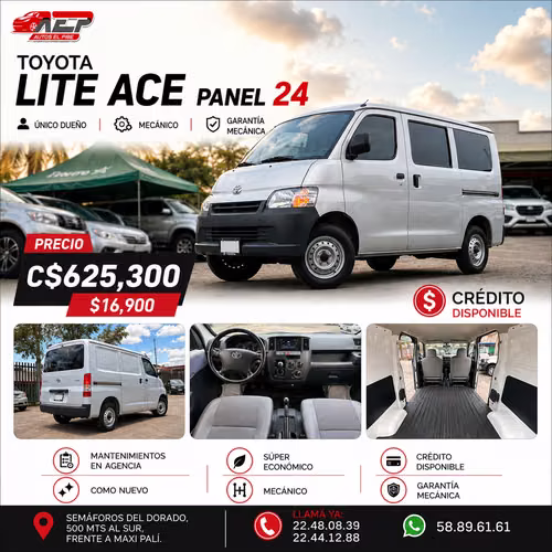 LITE ACE 8 PASAJEROS COMO NUEVOS VEA Y COMPARE Y COMPRUEBE - Imagen 1