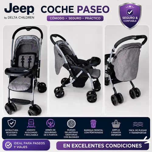 Coche marca Jeep by Delta Children 