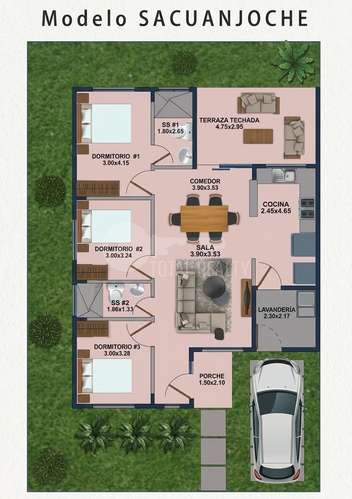 Casa en venta en Masaya