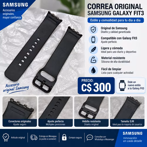 Correa original Samsung Galaxy Fit3