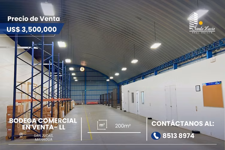  Bodegas en Venta en San Judas- LL