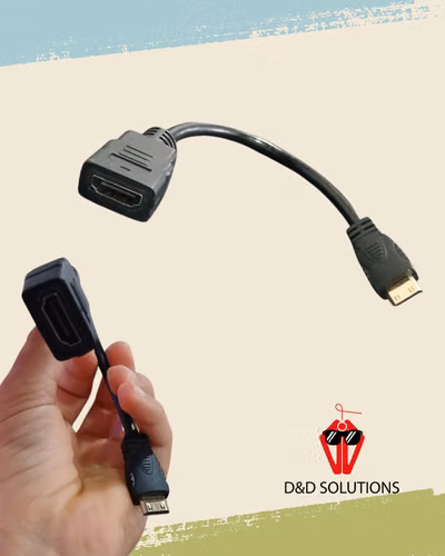 Adaptador Mini HDMI a HDMI