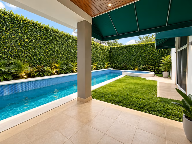 casa en Renta con Piscina en Portal del Carmen – Managua