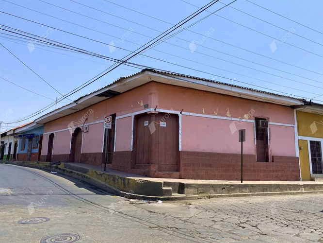 Renovation Opportunity: Colonial Corner House in Central León, Nicaragua