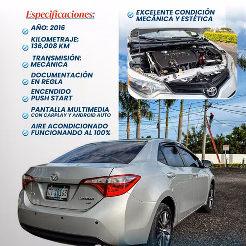 Vendo vehículo , corolla nitido