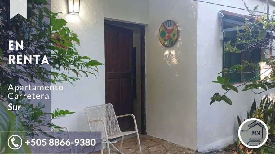 En renta apartamento en carretera sur