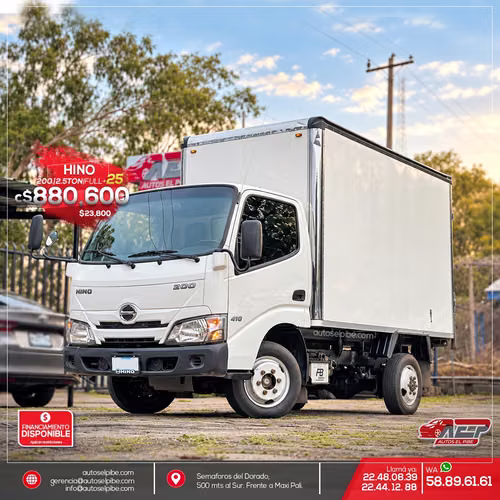 HINO CAPACIDAD 2,5 TONELADAS CON SJ HERMOSO CAJON - Imagen 2