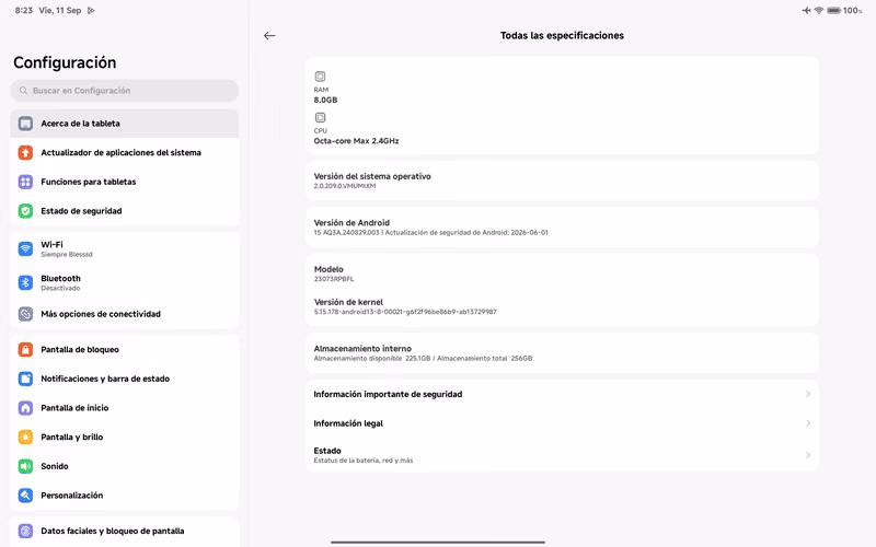 Redmi Pad SE, 256/8 Negociable