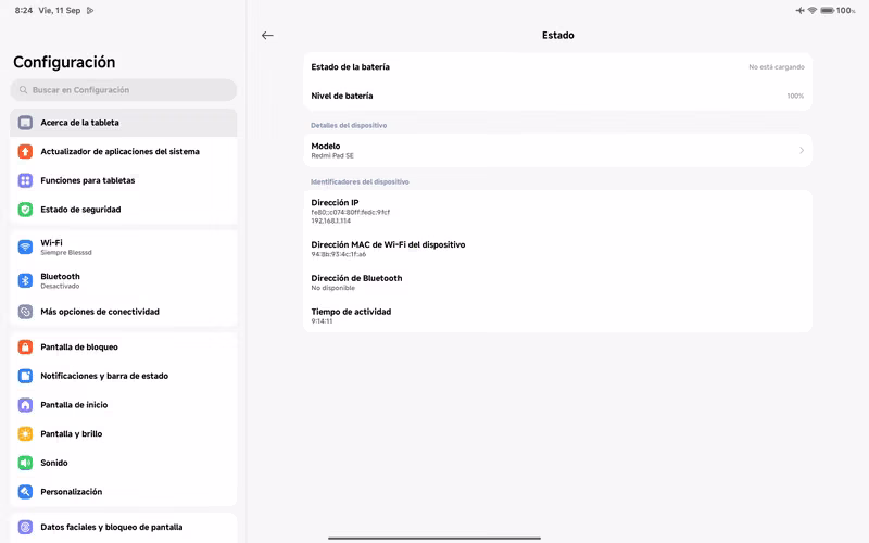 Redmi Pad SE, 256/8 Negociable