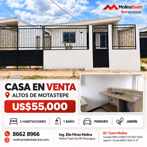 CASA EN VENTA | ALTOS DE MOTASTEPE, MANAGUA
