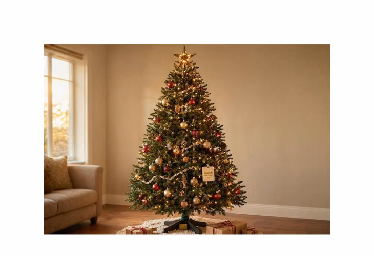 ARBOL NAVIDAD, SANTINI CHRISTMAS, 7.5 PIES (2.30 mts).  