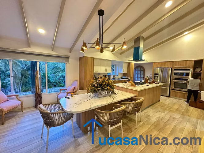SE RENTA ESPECTACULAR CASA AMUEBLADA EN MIRADOR DE SANTO DOMINGO – MANAGUA - Imagen 2