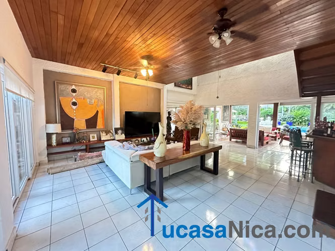 SE RENTA ESPECTACULAR CASA AMUEBLADA EN MIRADOR DE SANTO DOMINGO – MANAGUA - Imagen 4