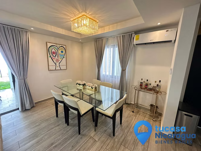 SE RENTA CASA MODERNA FULL AMUEBLADA EN CORTIJO DE LA SIERRA – MANAGUA - Imagen 9