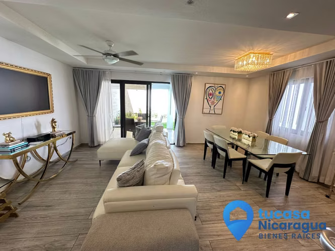 SE RENTA CASA MODERNA FULL AMUEBLADA EN CORTIJO DE LA SIERRA – MANAGUA - Imagen 6
