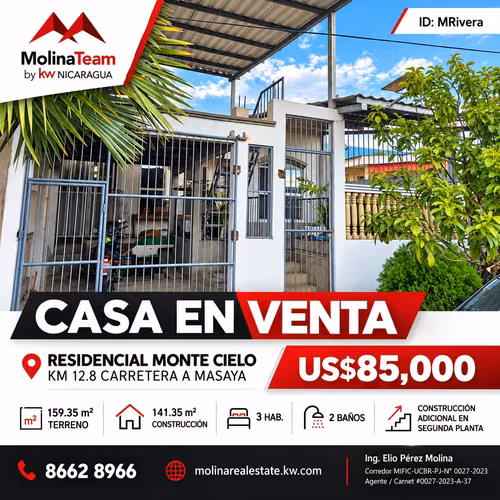 HOUSE FOR SALE - 124; RESIDENTIAL MOUNTAIN SKY