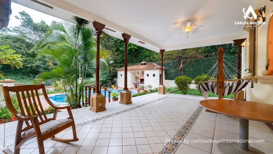RESIDENCIA DE LUJO EN MONTE TABOR, MANAGUA - NICARAGUA.