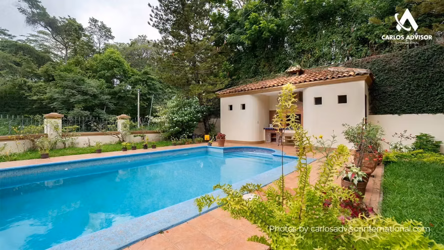 RESIDENCIA DE LUJO EN MONTE TABOR, MANAGUA - NICARAGUA.