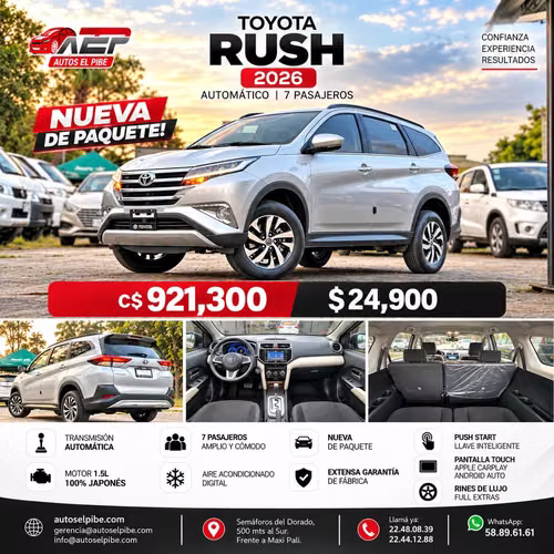 Nuevecita de paquete RUSH 2026 AUTOMÁTICA PRECIOSA APROVECHE - Imagen 5
