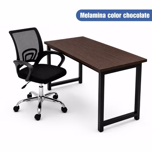 Combo escritorio sencillo + silla de oficina 