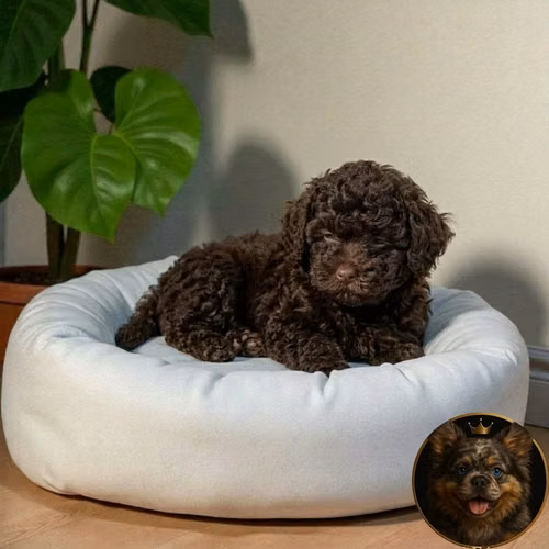 Cachorro FRENCH POODLE CHOCOLATE STANDARD disponible - Imagen 8
