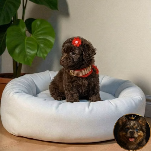 Cachorro FRENCH POODLE CHOCOLATE STANDARD disponible - Imagen 6