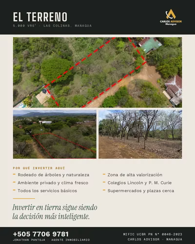 Terreno Exclusivo En las Colinas - Imagen 2
